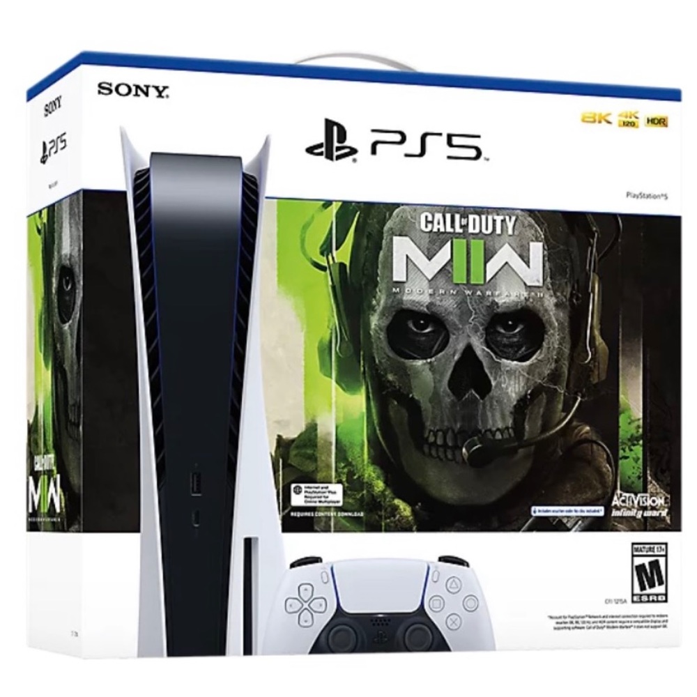 Sony PS5 Modern Warfare version NEW IN BOX - original shipping box never opened